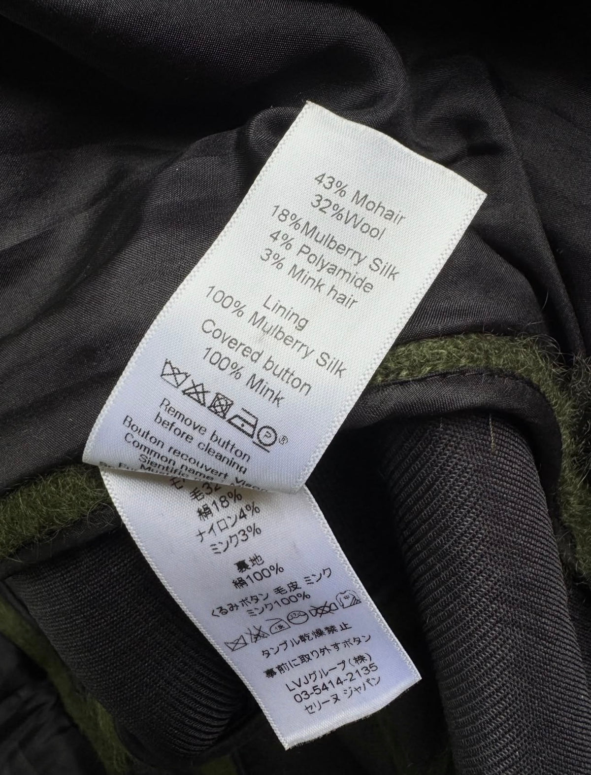 The Mink Detail Ad Campaign Coat