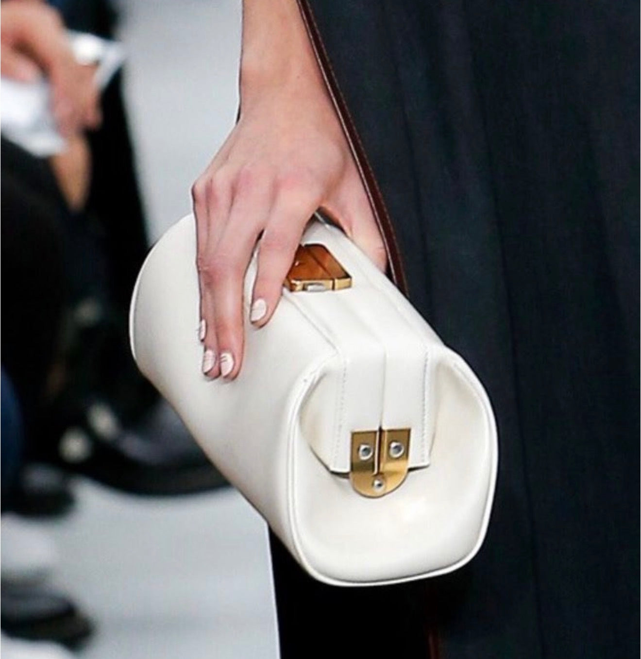 The Bridge Lock Chunky Clutch