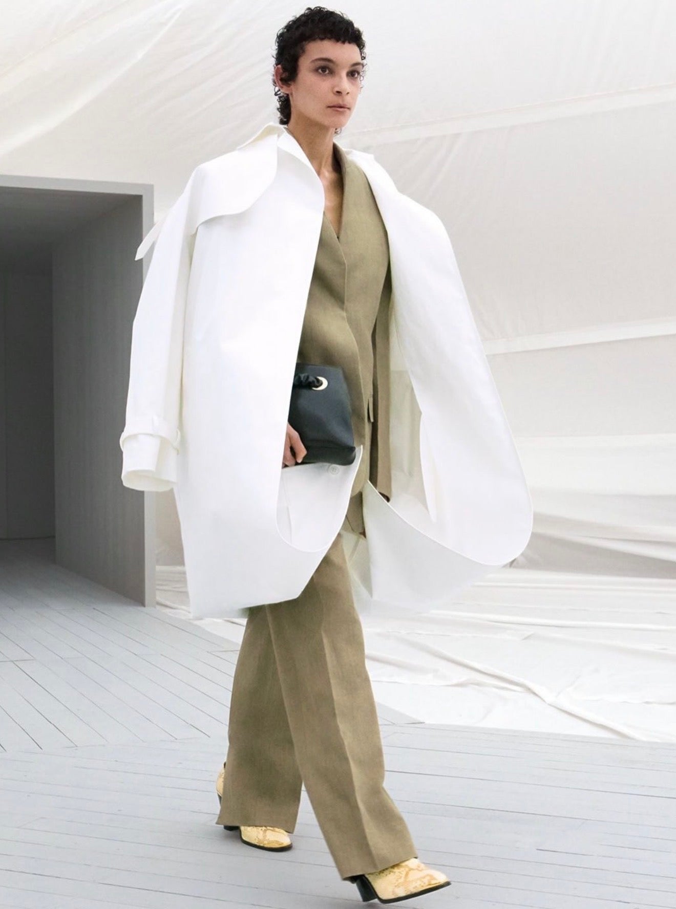 The Ad Campaign Double Layered Coat
