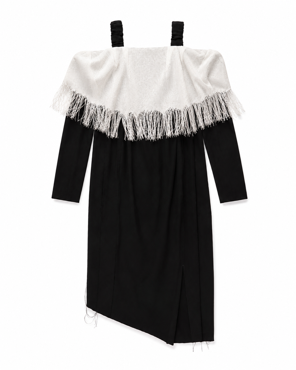 The Woven Collar Dress