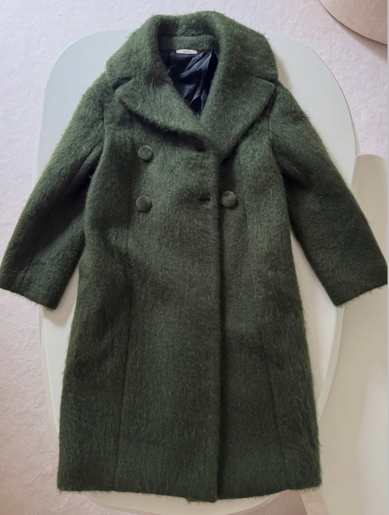 The Mink Detail Ad Campaign Coat