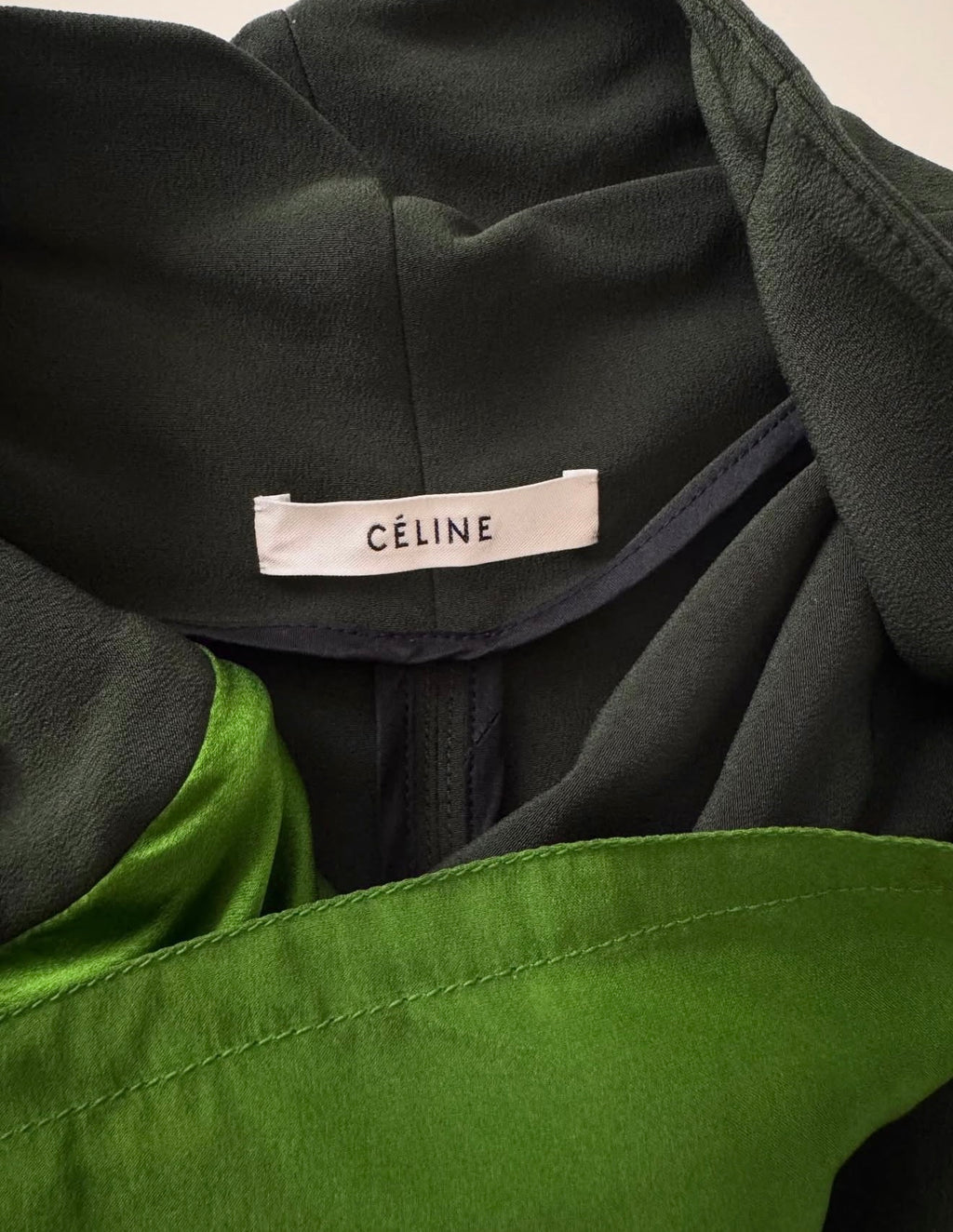 The Bottle Green Zipped Top