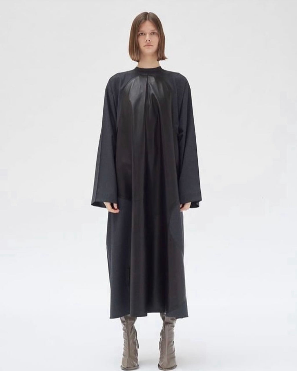 The Leather Patchwork Dress