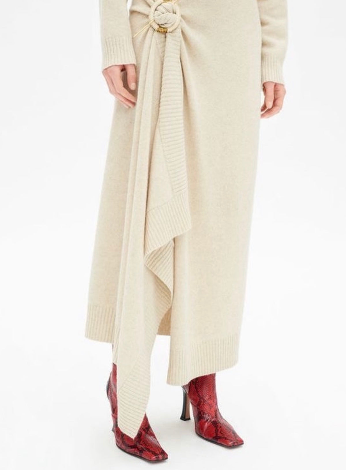 The Knotted Jewelry Pin Dress