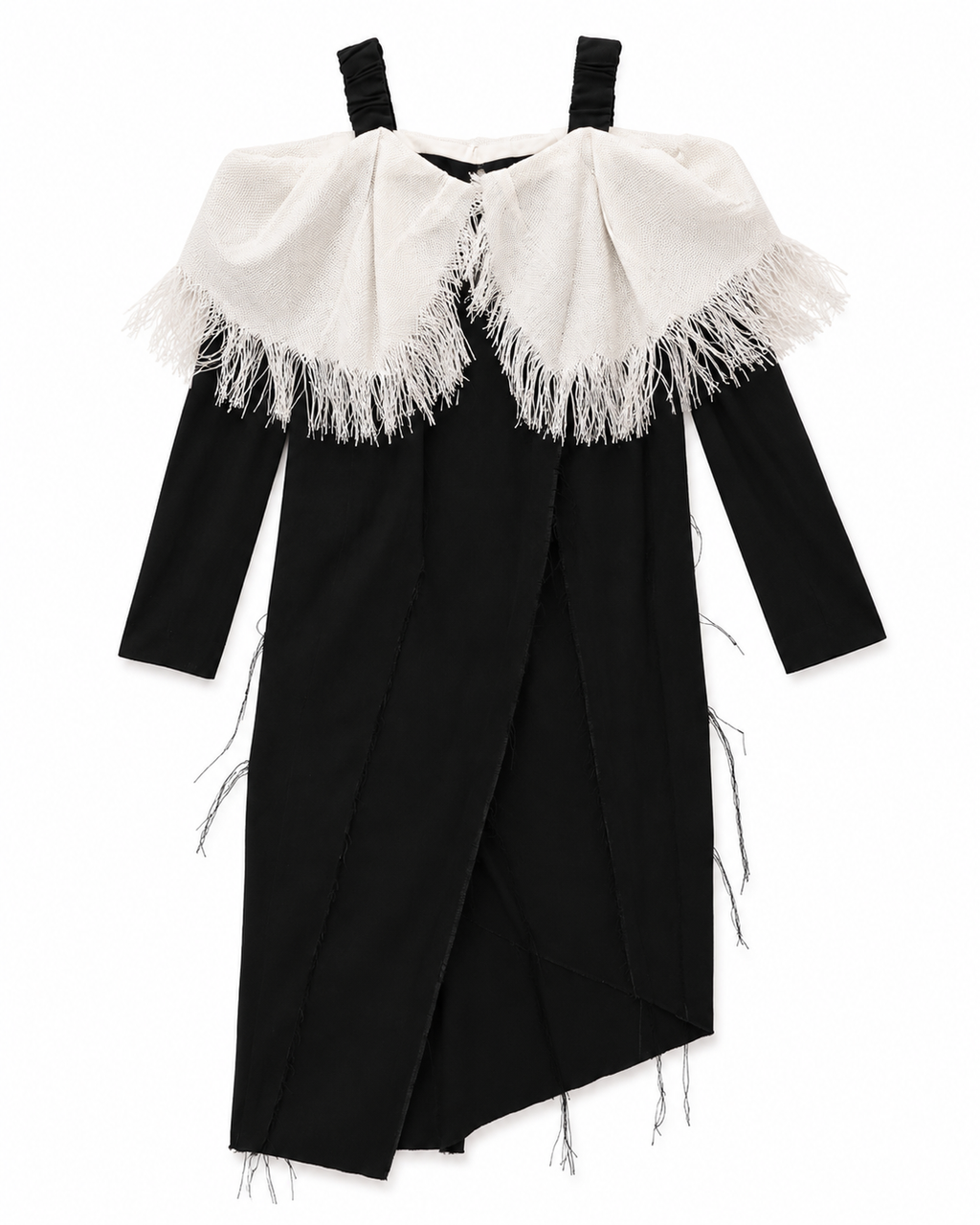 The Woven Collar Dress