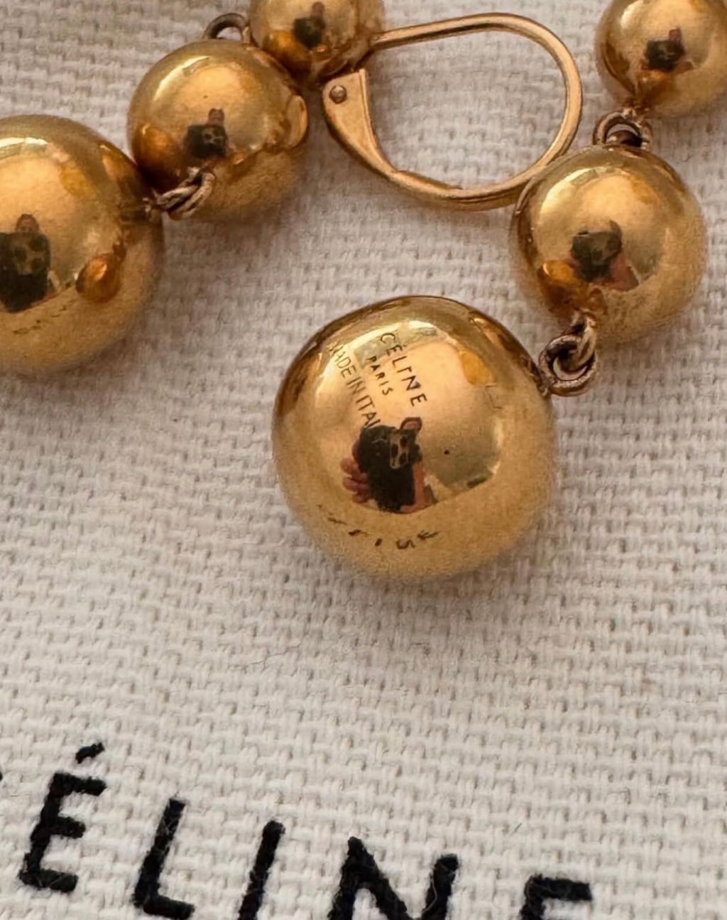The Ad Campaign Gold Brass Earrings