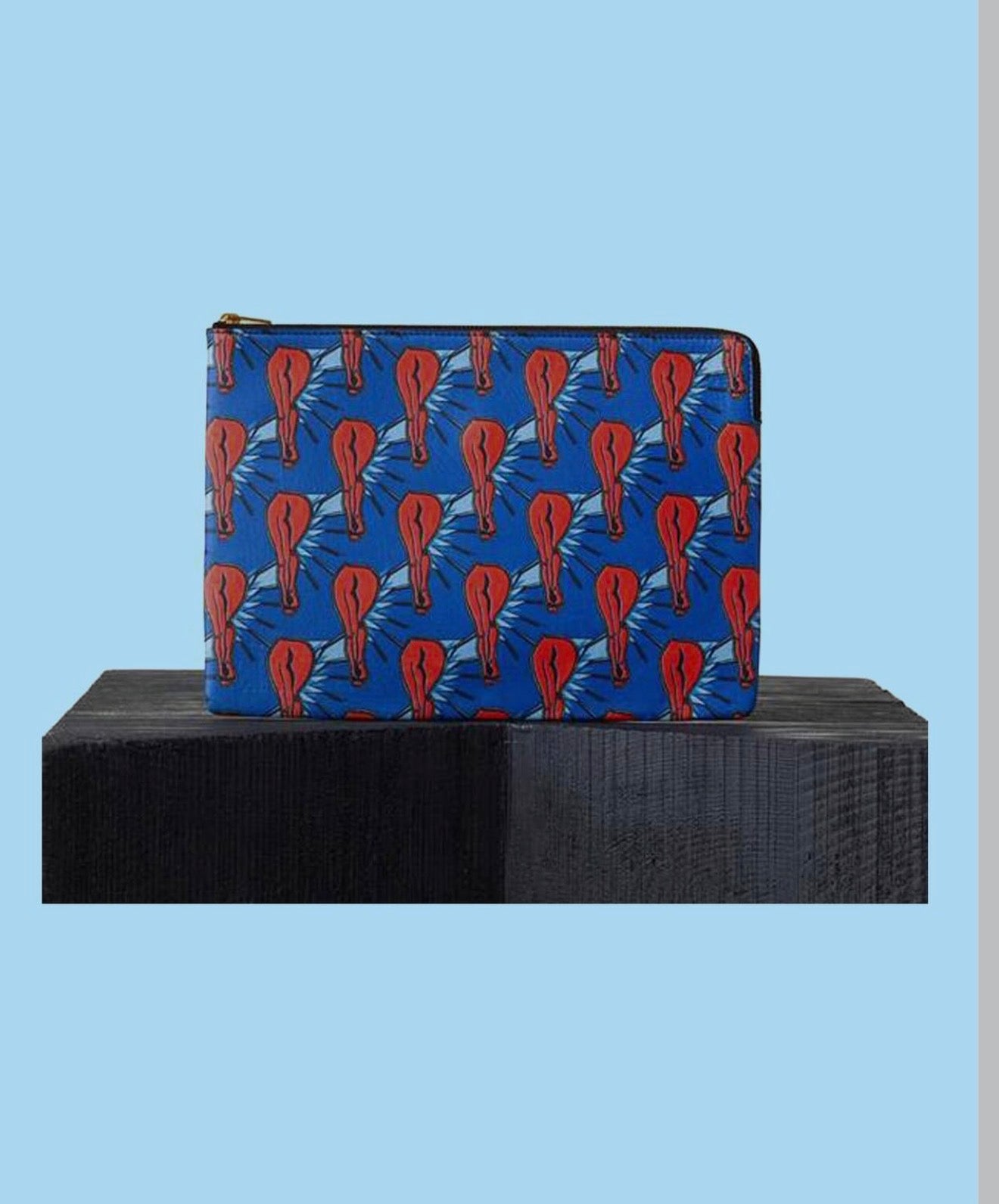 The Artist "The Legs" Print Pouch Clutch