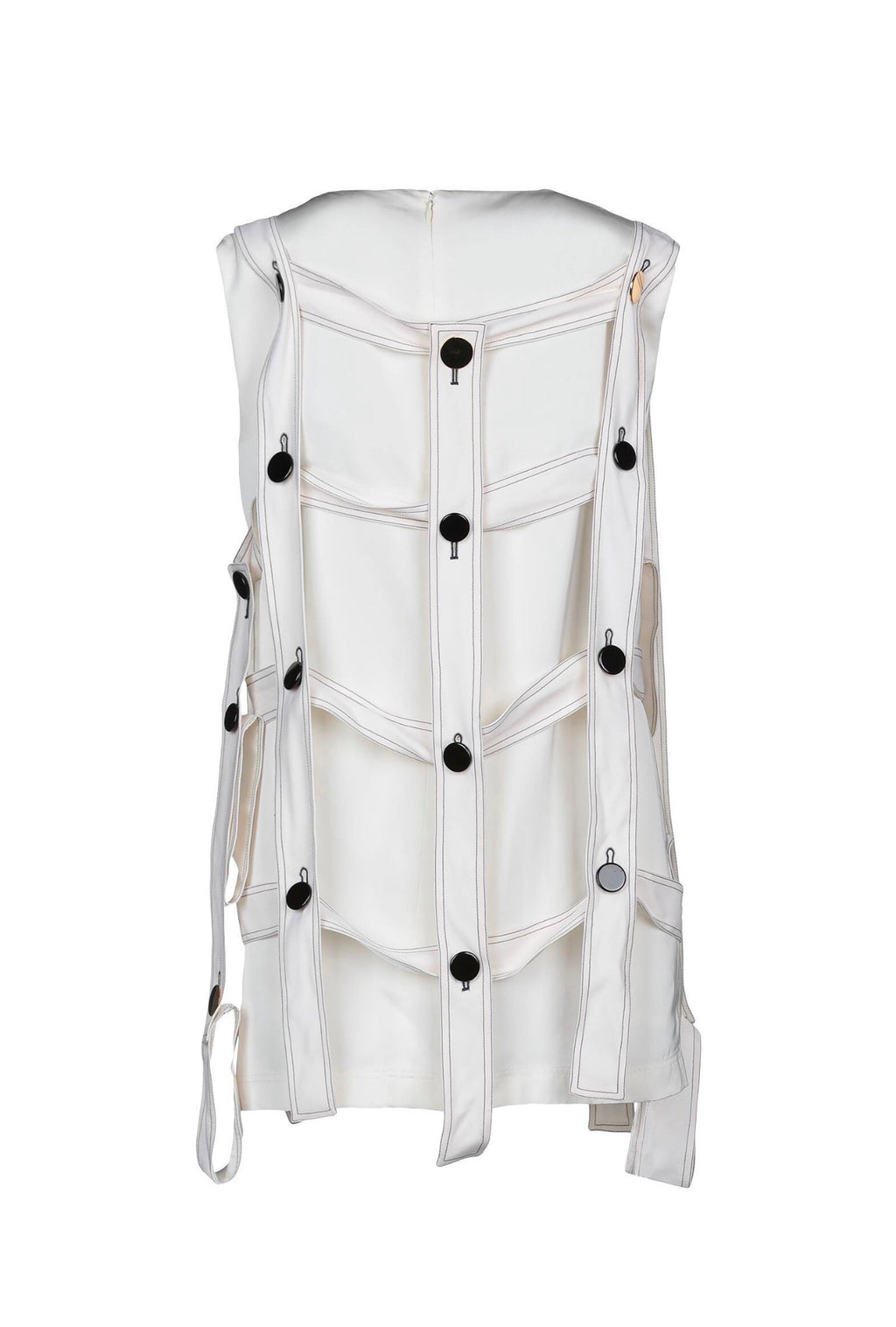 The Cage Ribbons Top Flatlay