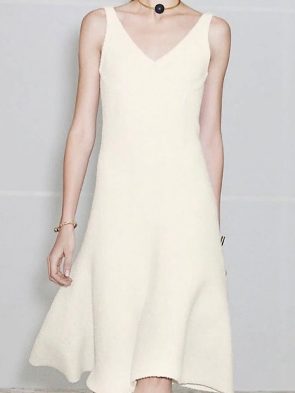 The Ad Campaign Alpaca Boucle Wool Dress
