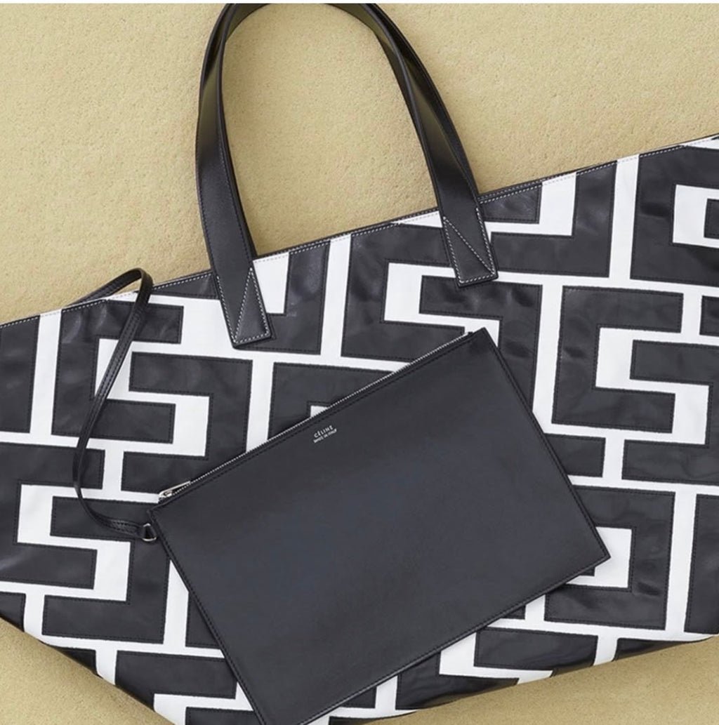 The Cabas Patchwork Tote Bag