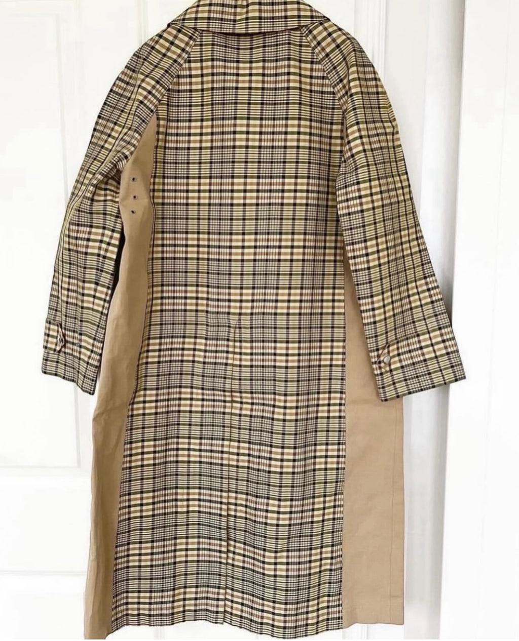 The Check Mackintosh Coat