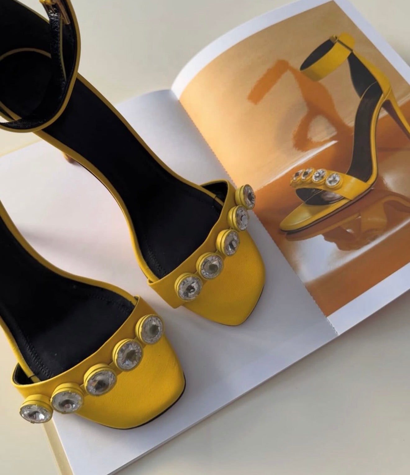 The Riviere Strass Heels