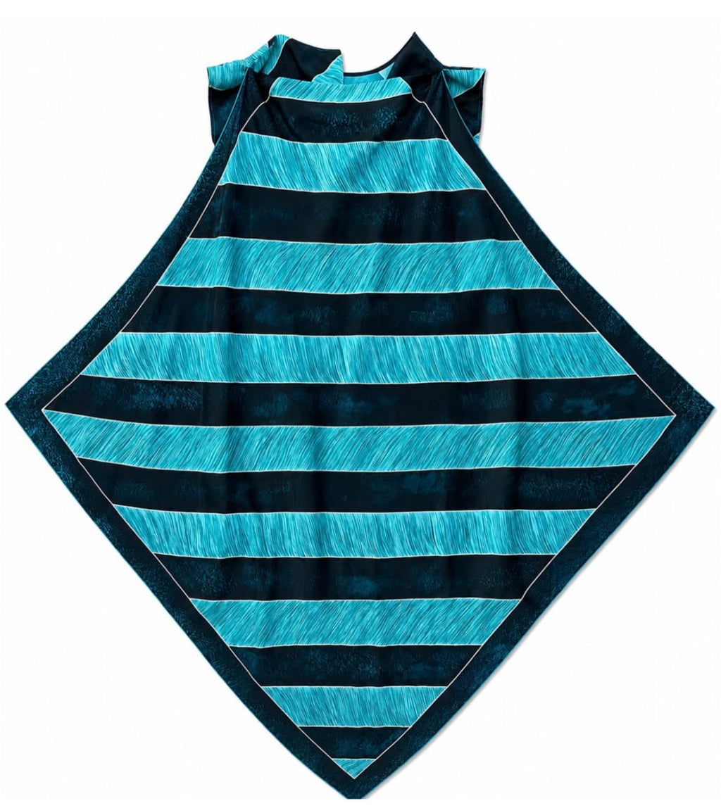 The Ad Campaign Silk Foulard Top