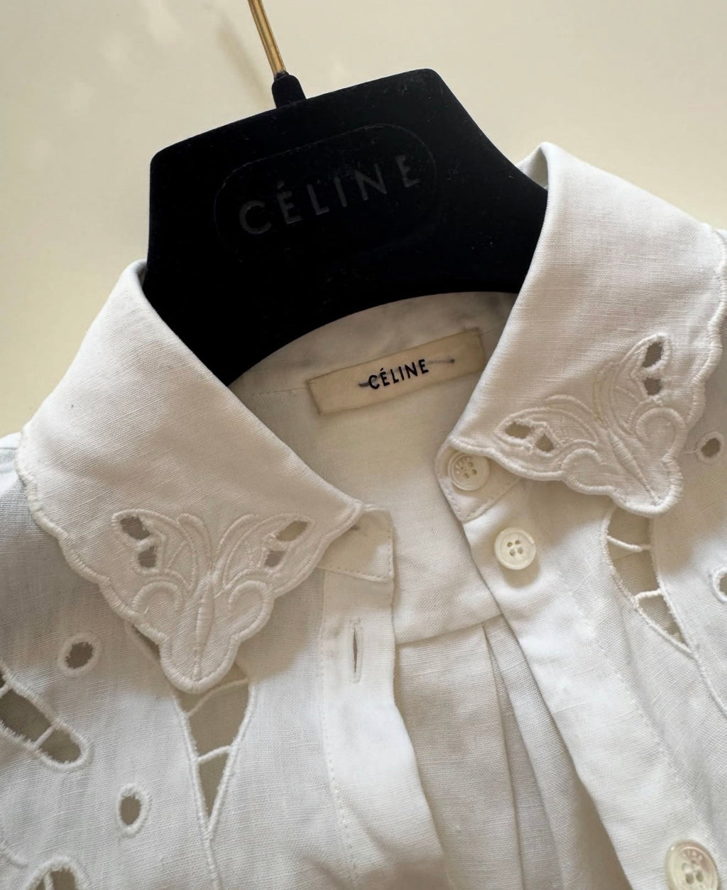 The White Embroidered Shirt
