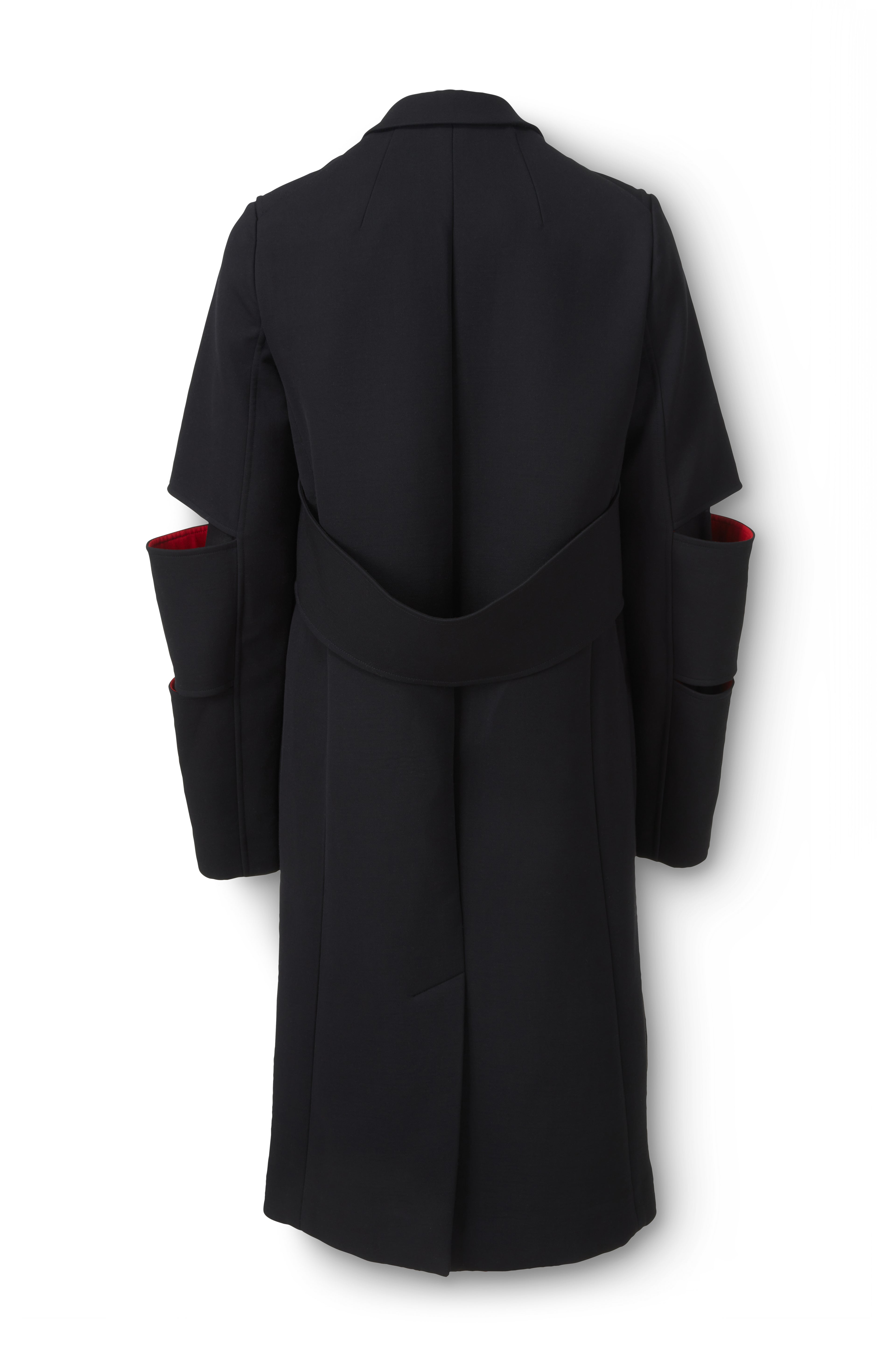 Gold Brass Bell Button Coat Flatlay