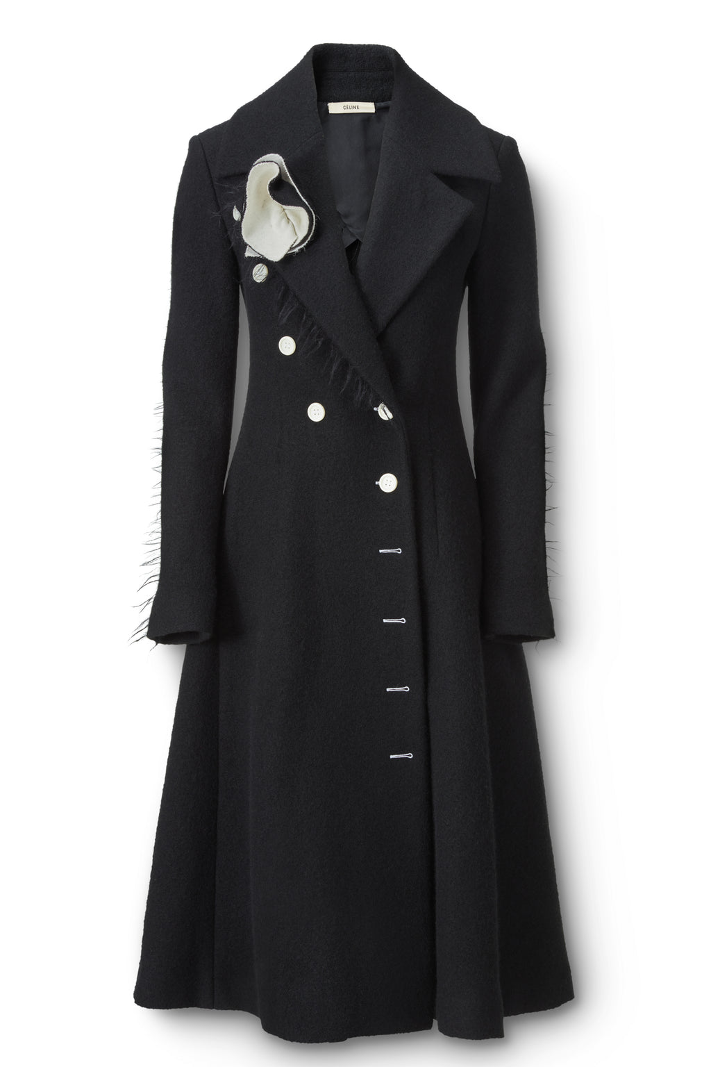 The Ad Campaign Coat Flatlay
