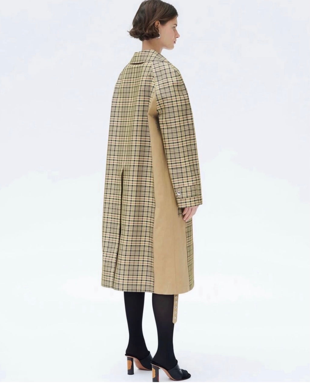 The Check Mackintosh Coat