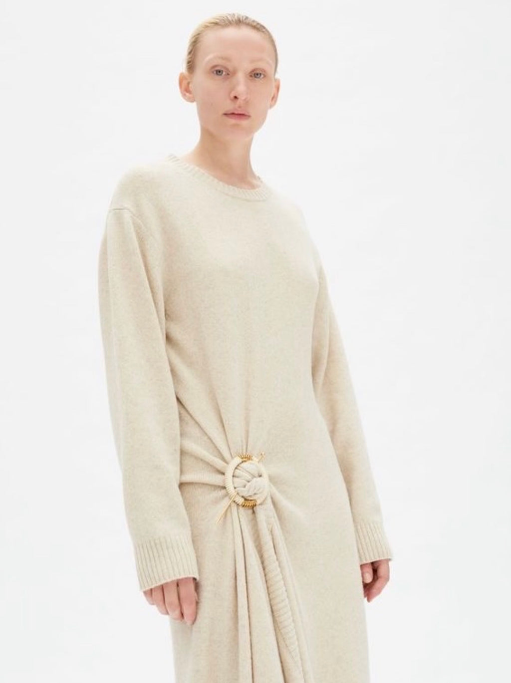 The Knotted Jewelry Pin Dress