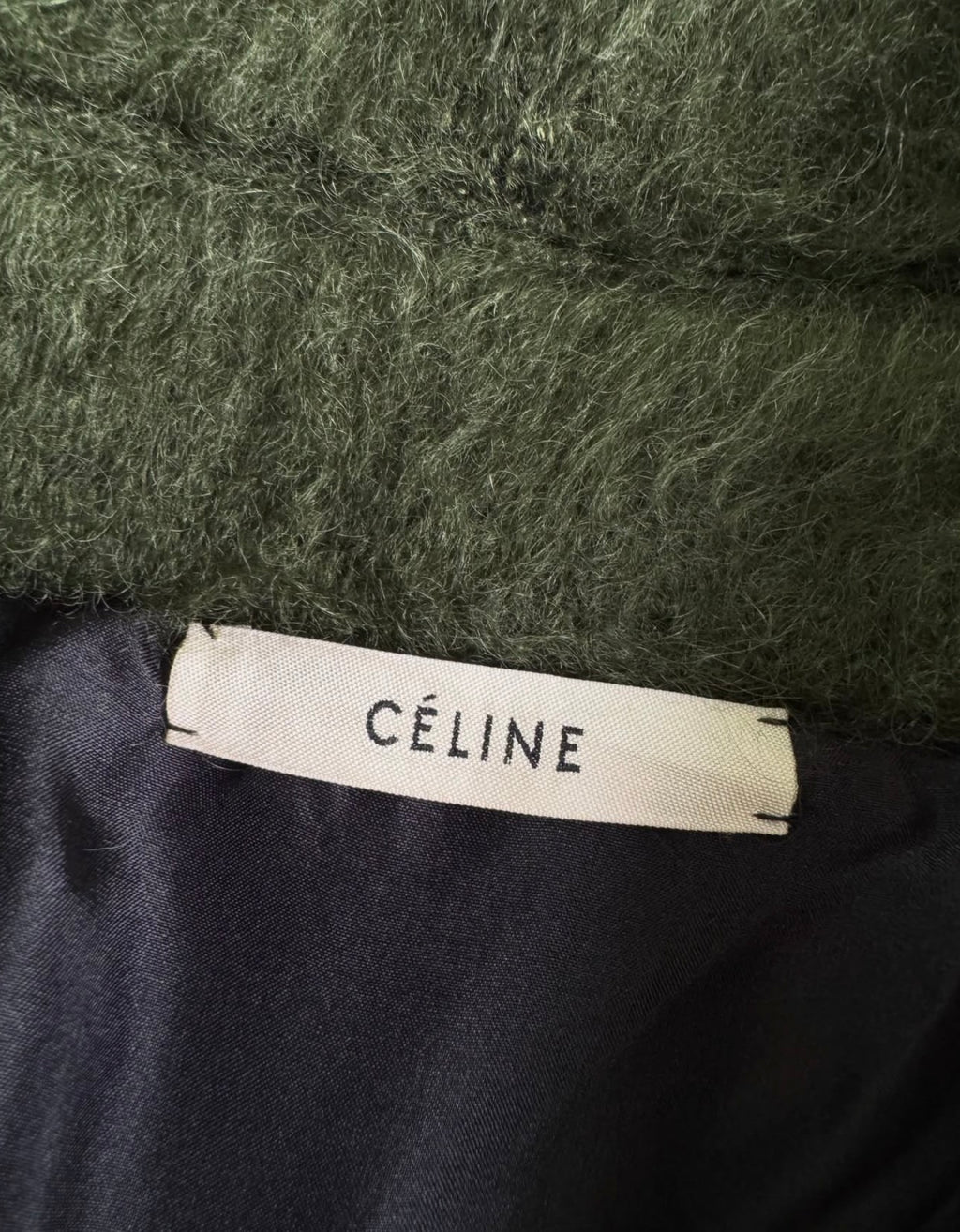 The Mink Detail Ad Campaign Coat