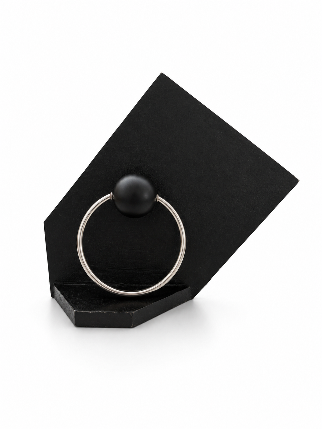 The Ad Campaign Slate Bow Bangle