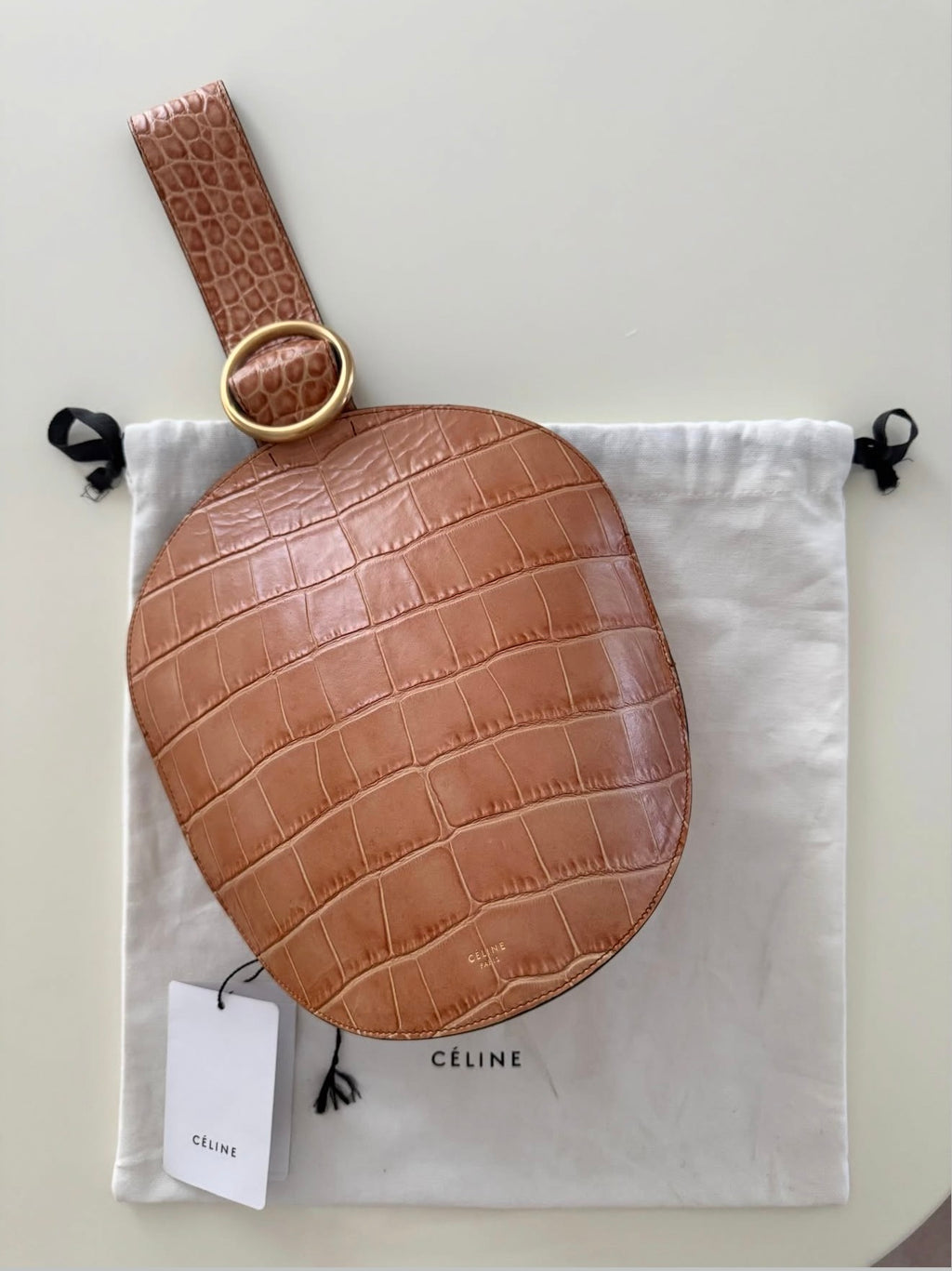 The Ad Campaign Curved Clutch