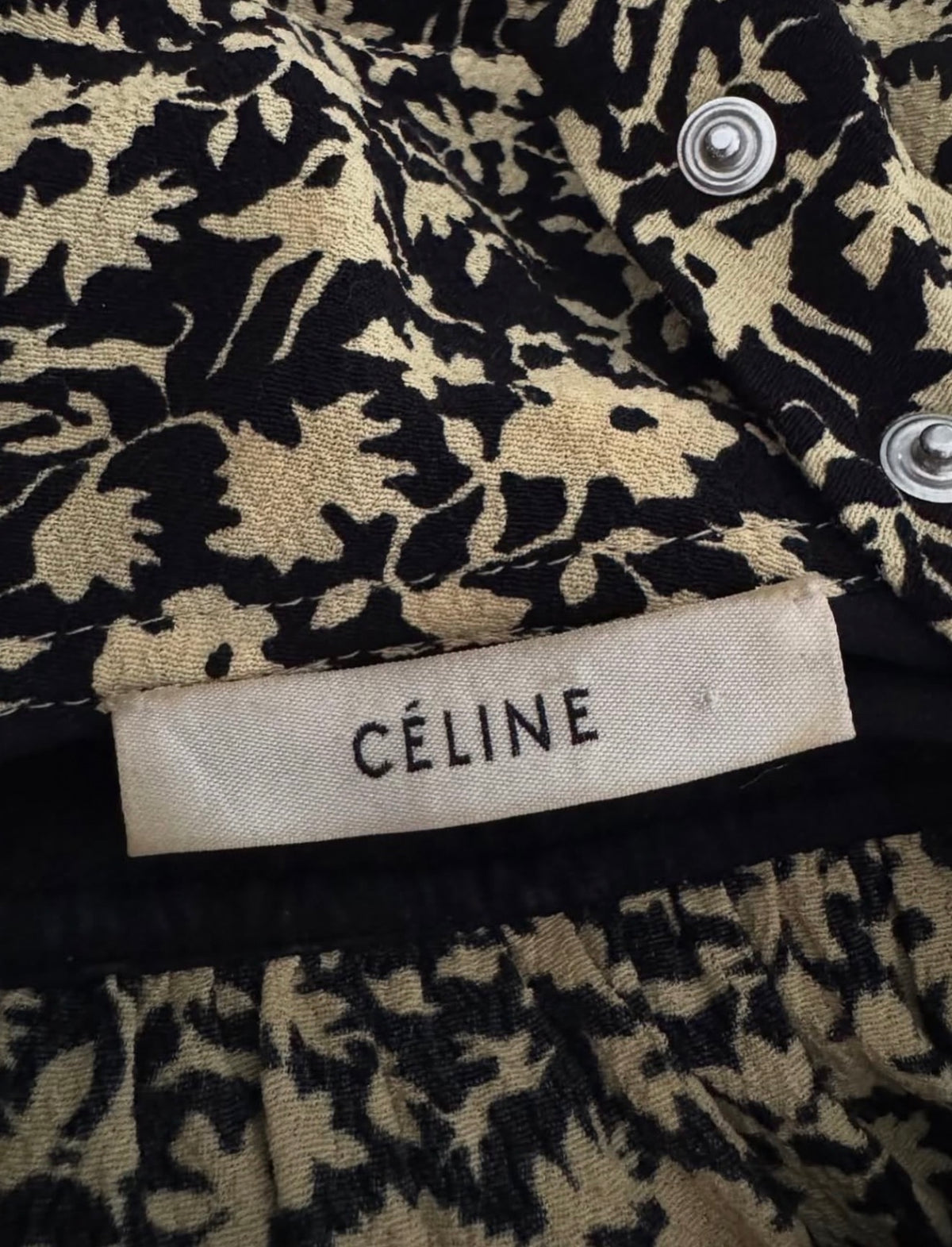 The Blouse in Flower Printed Viscose Crepe