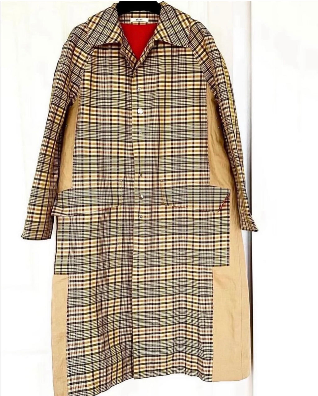 The Check Mackintosh Coat