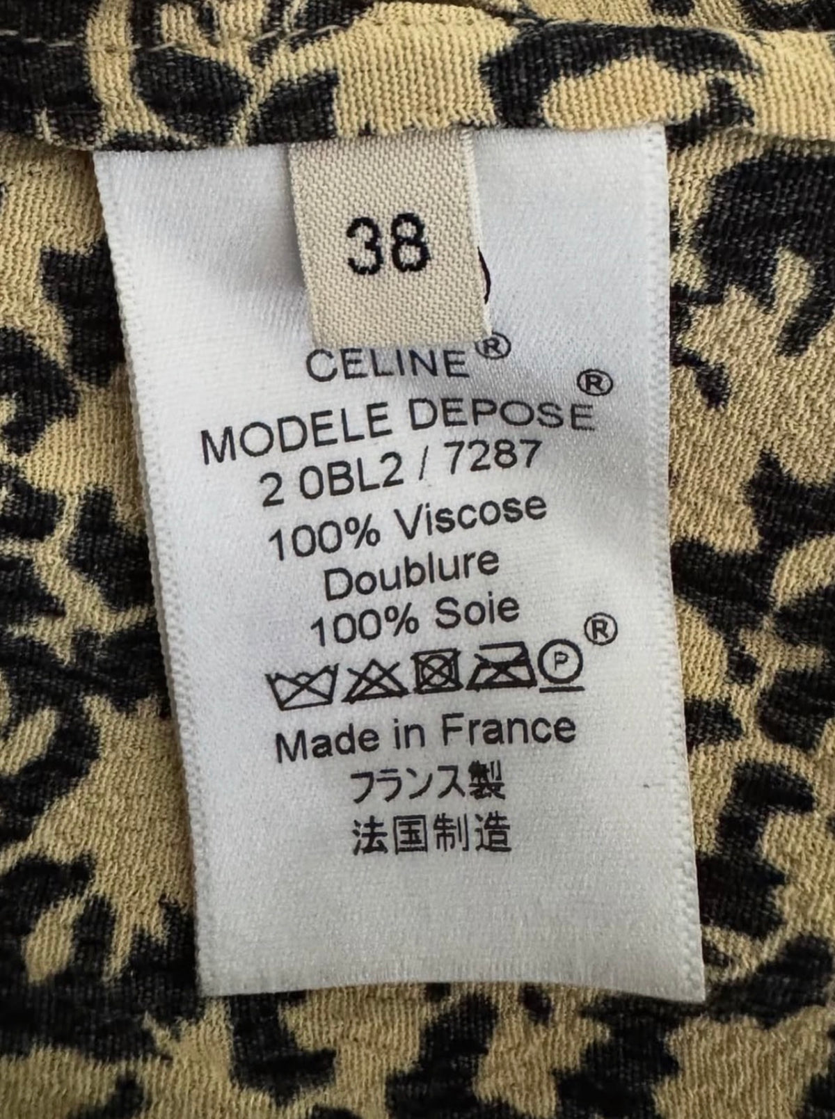 The Blouse in Flower Printed Viscose Crepe