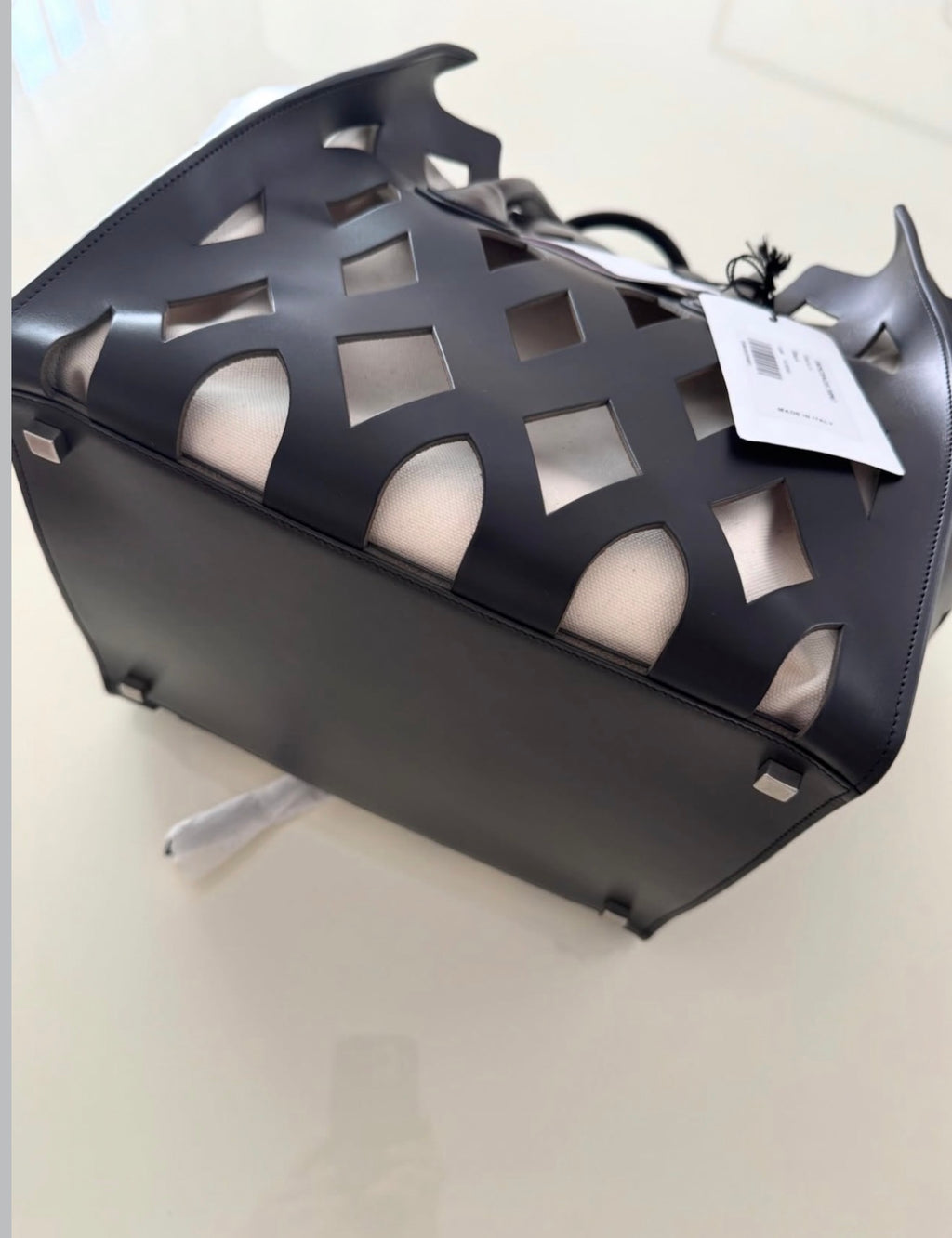 The Medium Cutout Phantom Luggage Tote