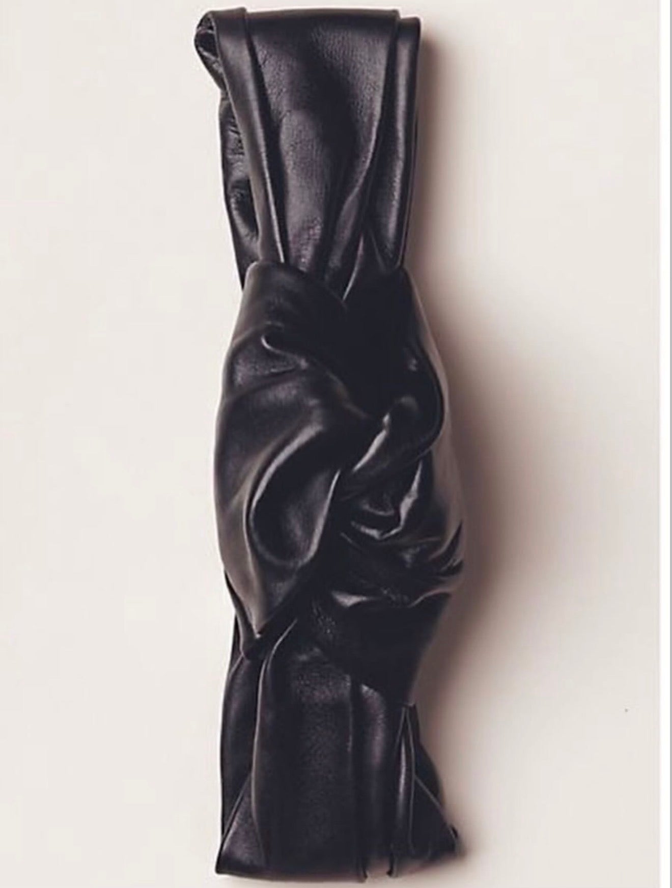The Leather Knot Headband