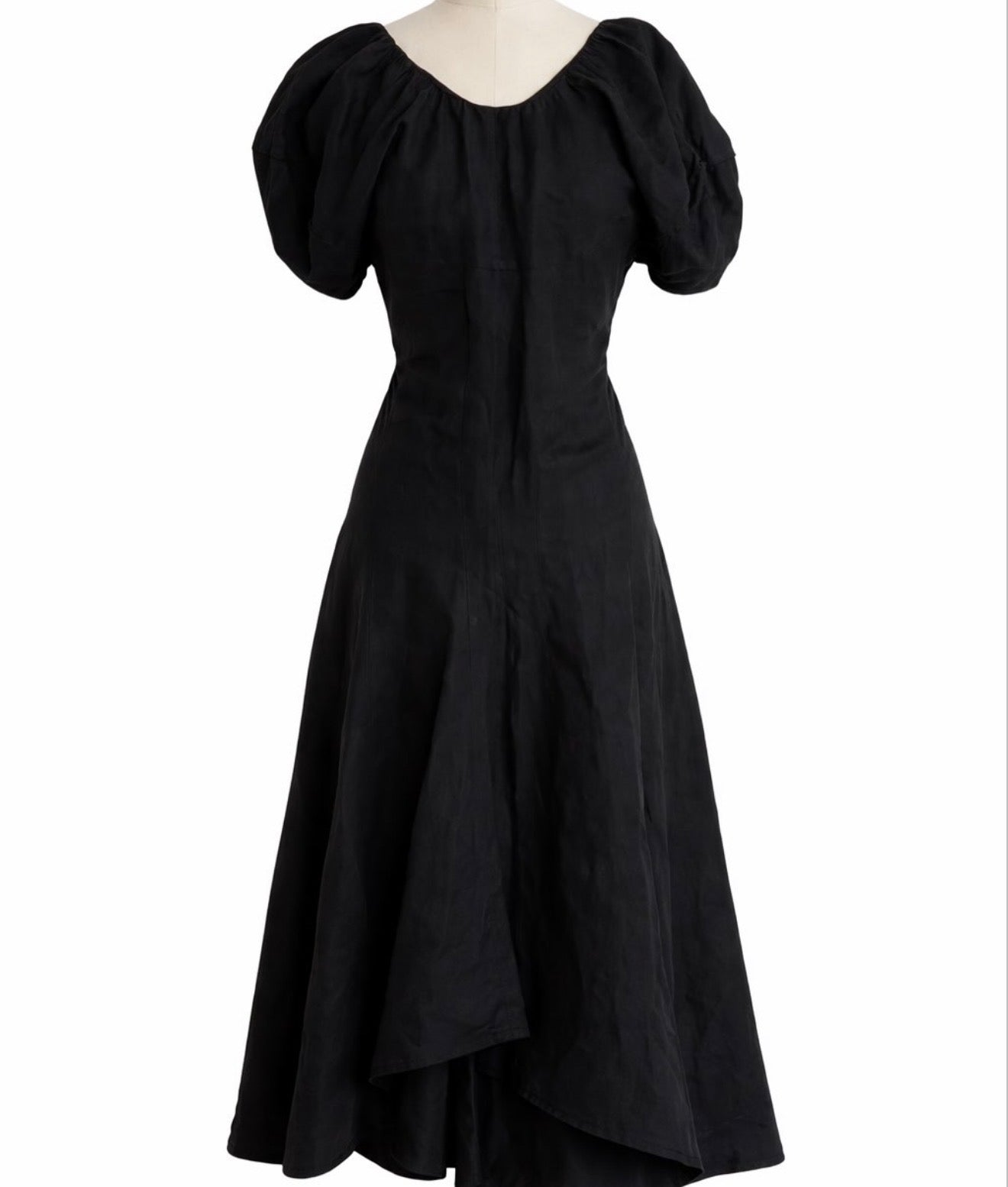 The Black Linen Dress