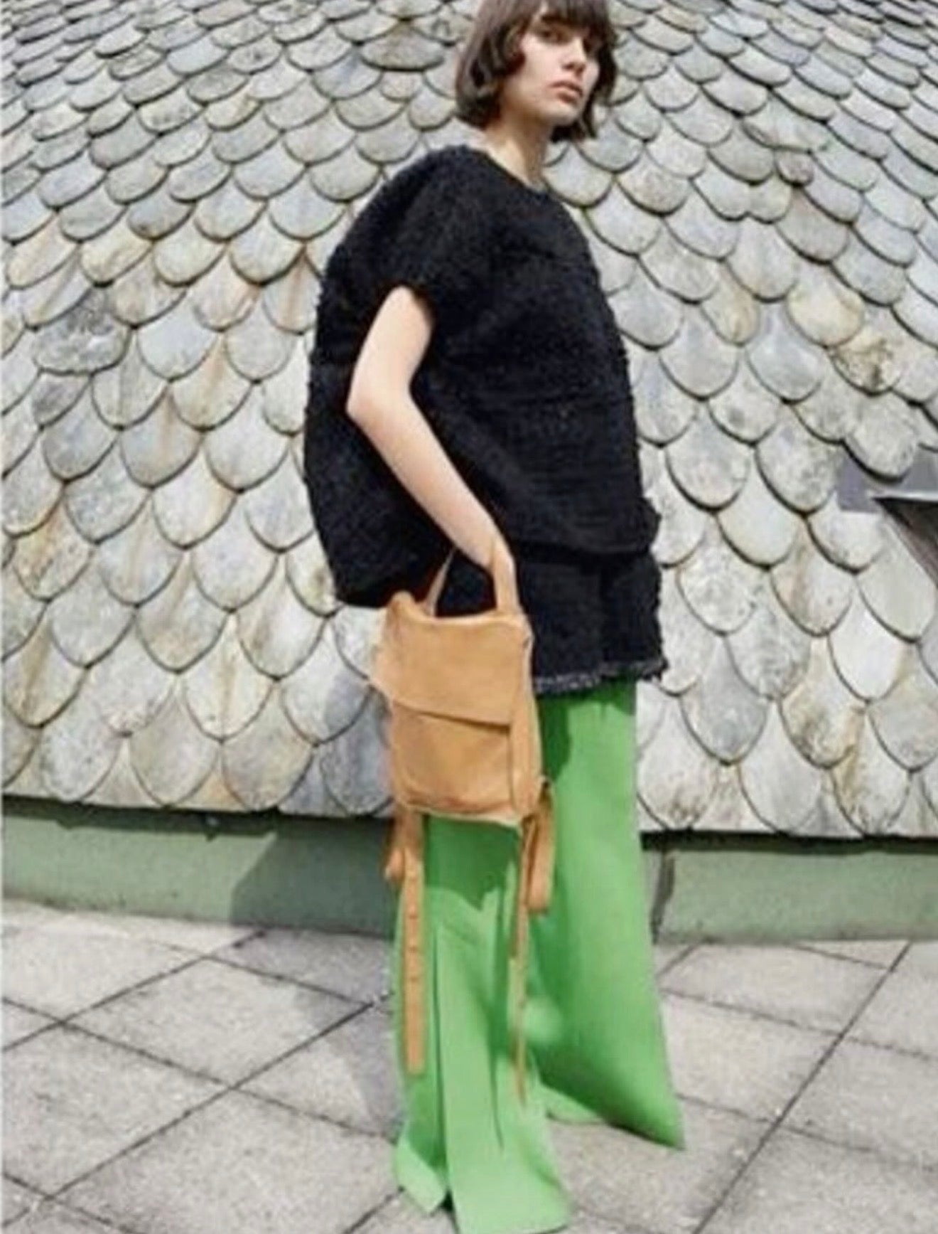 The Green Ad Campaign Flare Pants