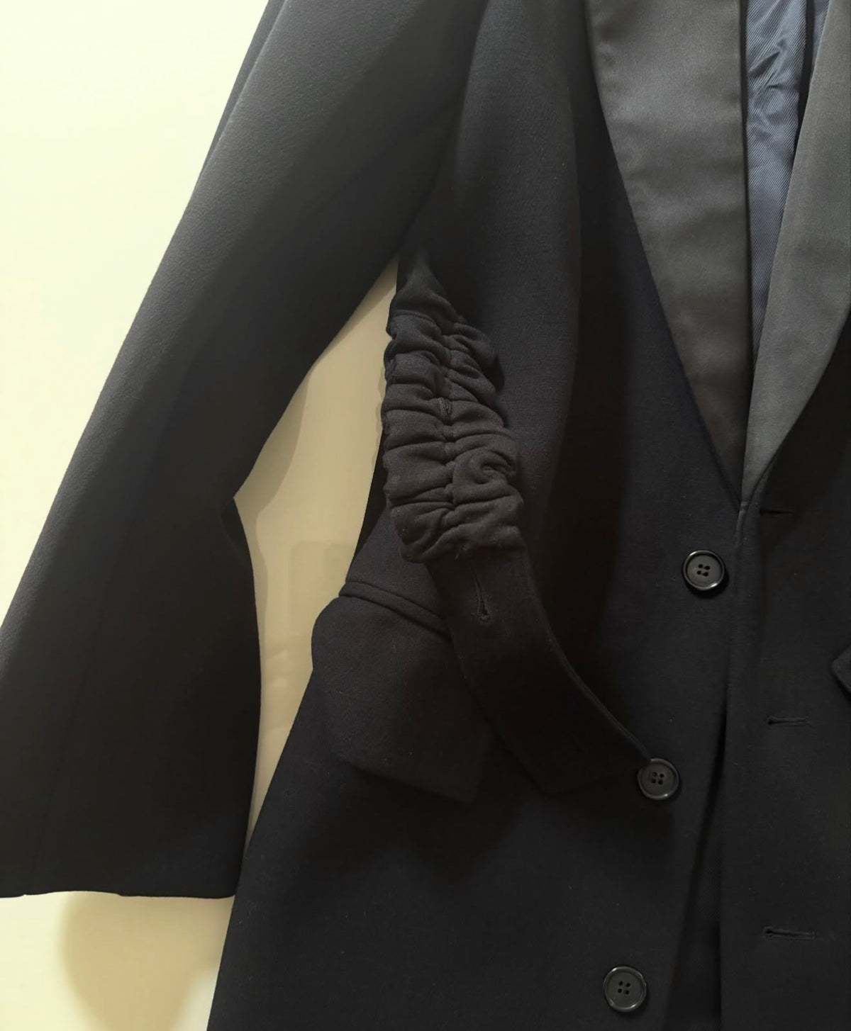 The Tuxedo Coat with Belted Detail