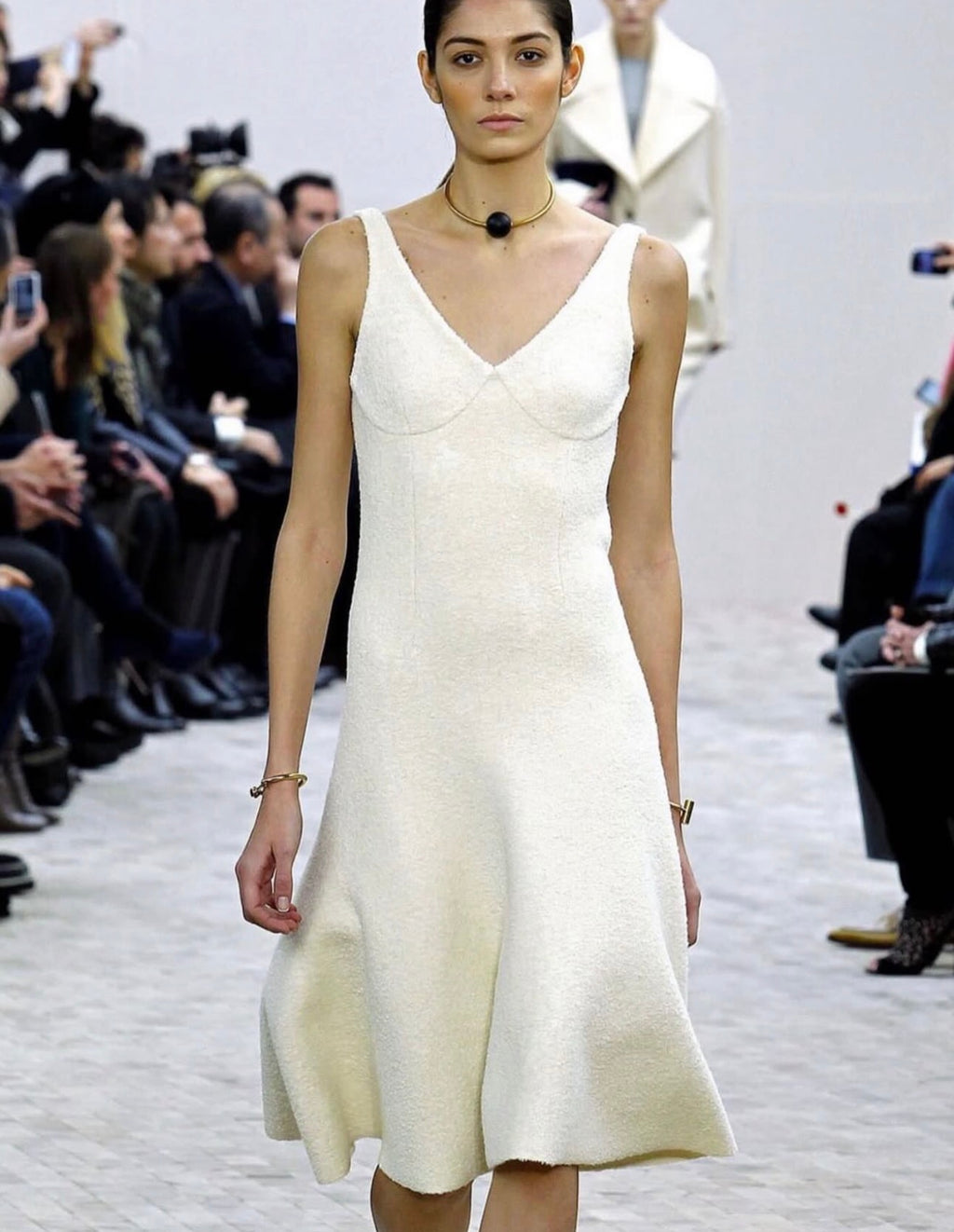 The Ad Campaign Alpaca Boucle Wool Dress