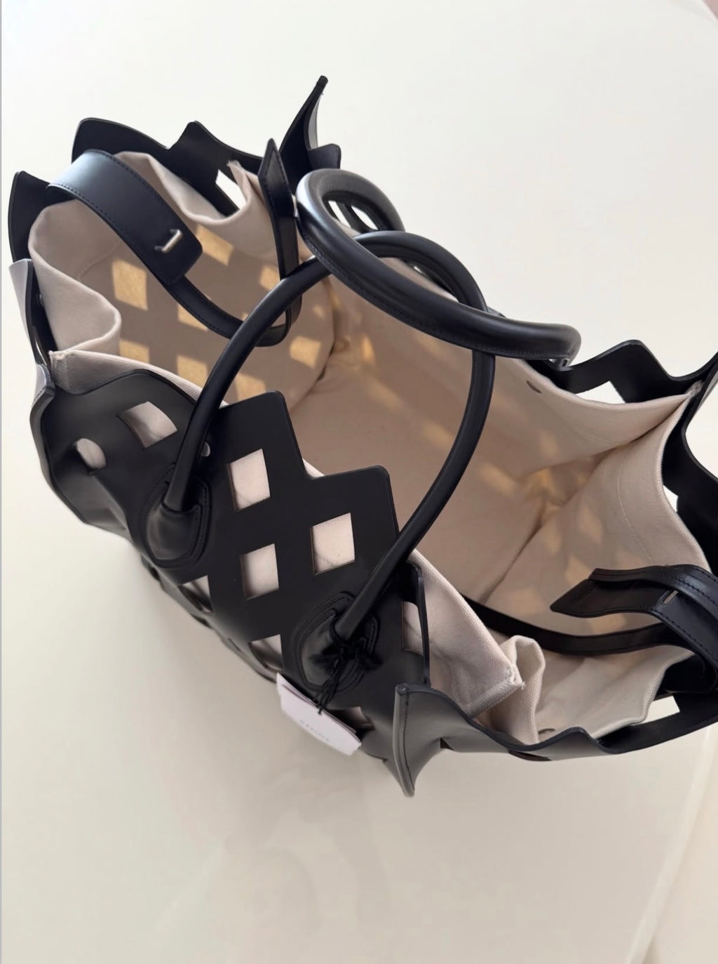 The Medium Cutout Phantom Luggage Tote