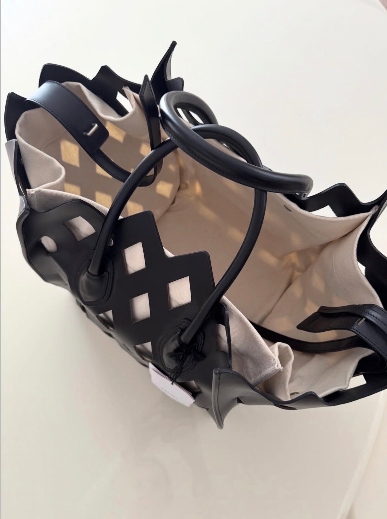 The Medium Cutout Phantom Luggage Tote