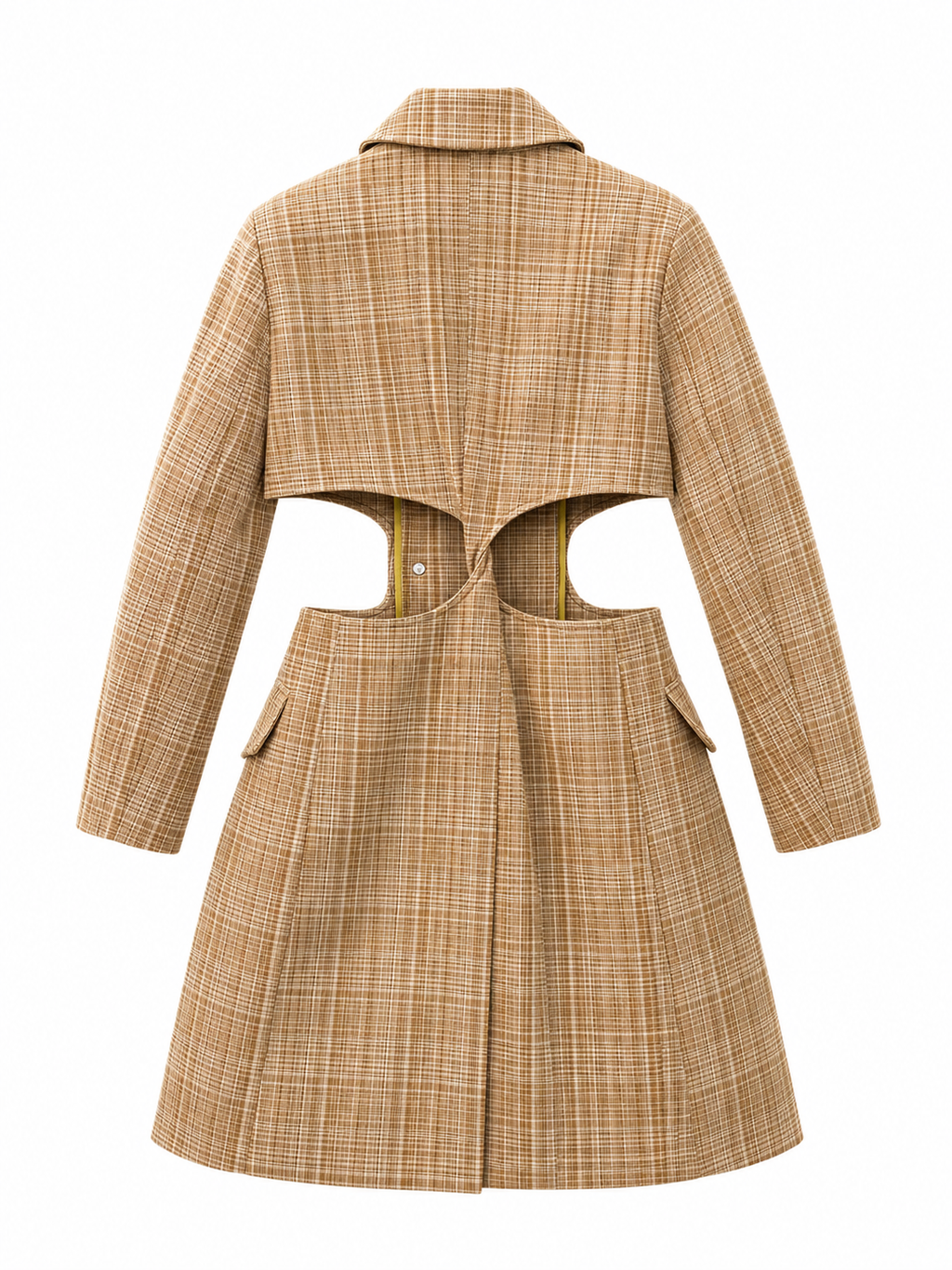 The 2017 Cut Out Twisted Coat