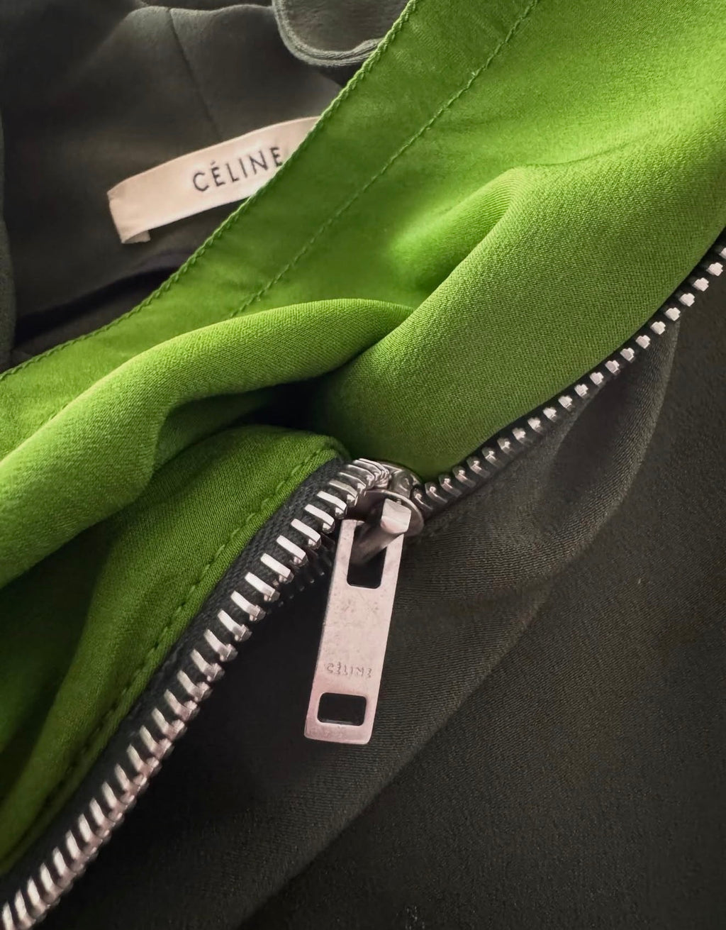 The Bottle Green Zipped Top