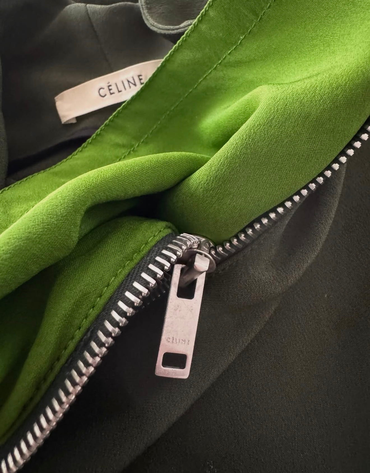The Bottle Green Zipped Top