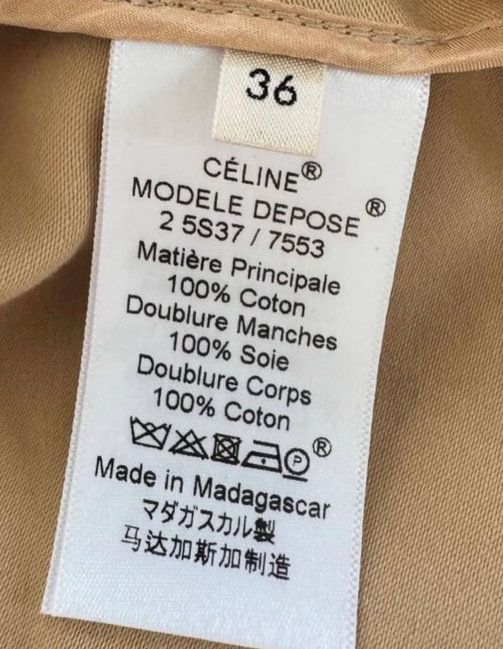 The Mackintosh Khaki Trench Jacket