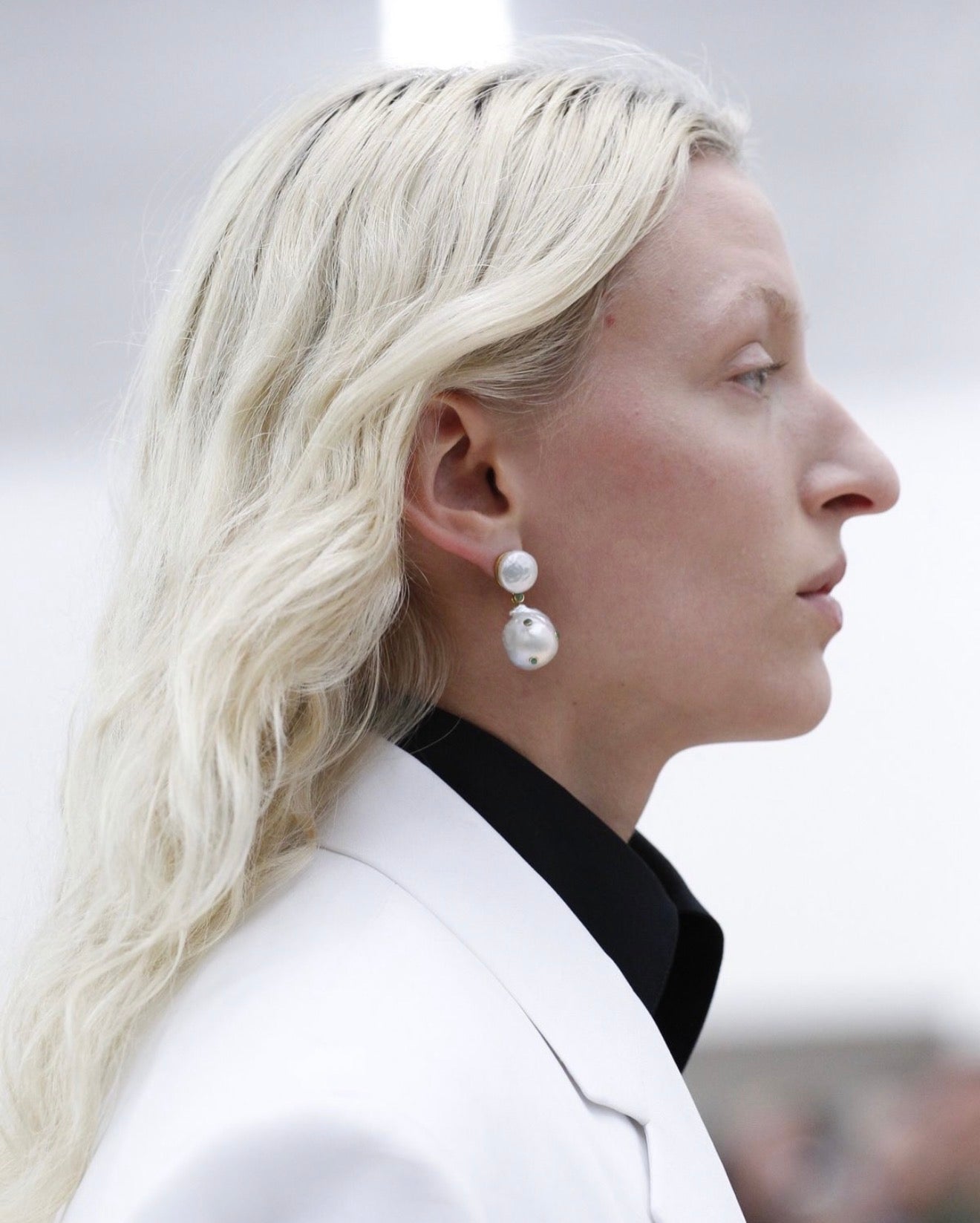 The Turquoise Baroque Pearl Earrings