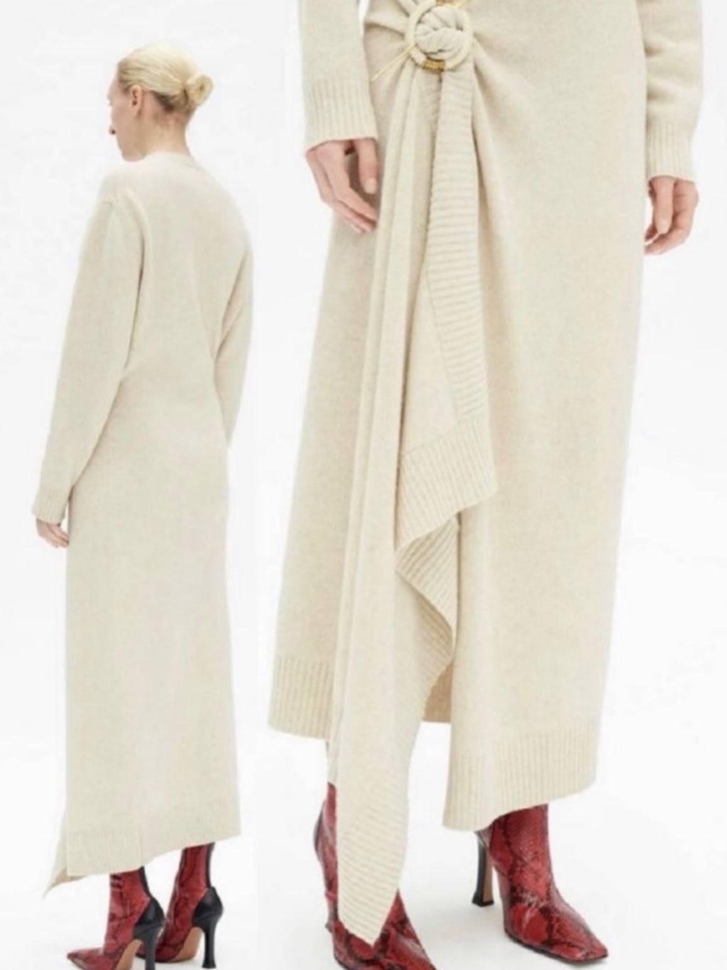 The Knotted Jewelry Pin Dress