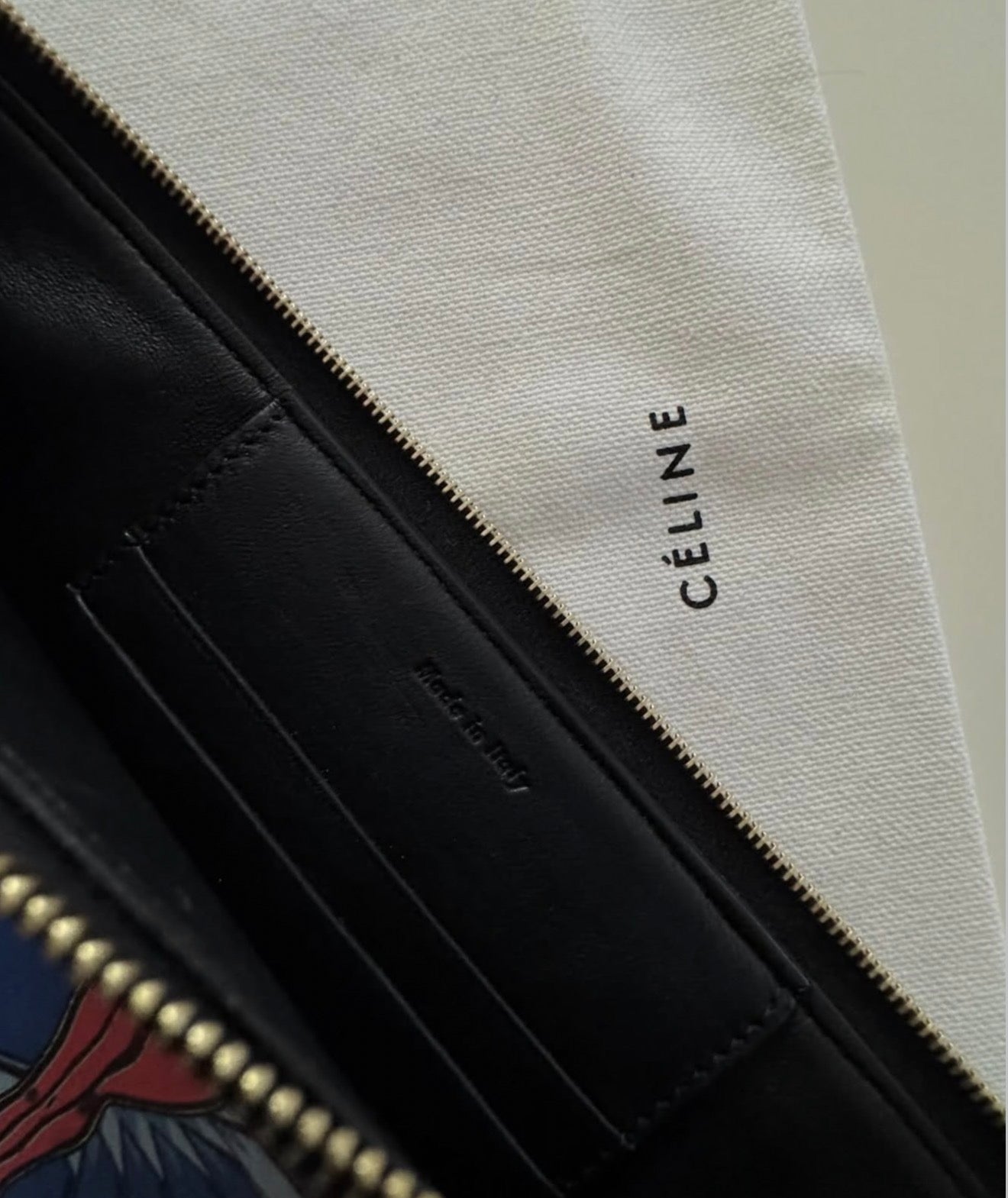 The Artist "The Legs" Print Pouch Clutch