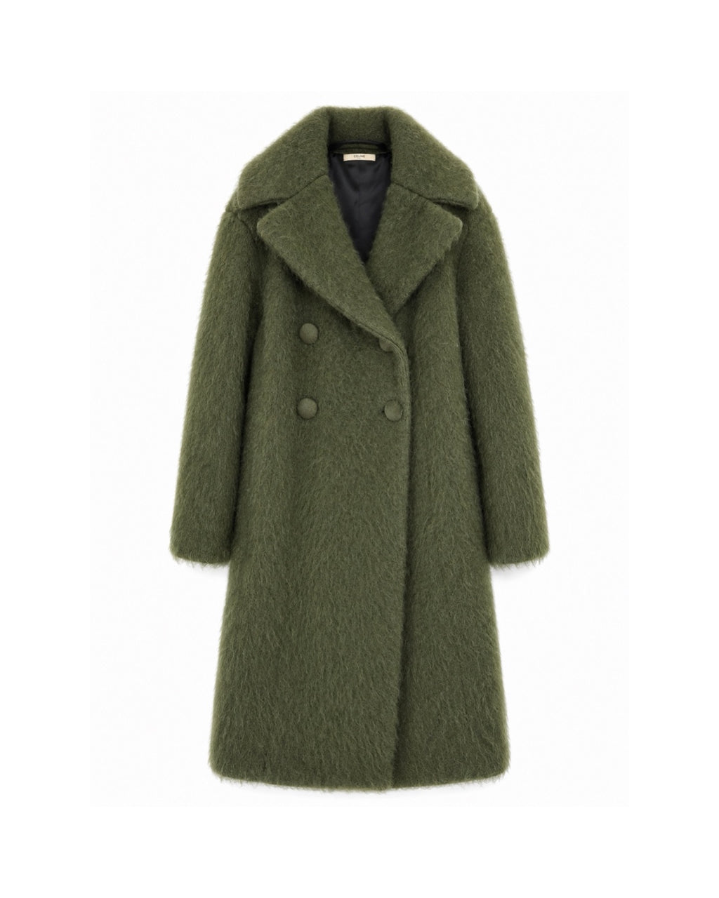 The Mink Detail Ad Campaign Coat