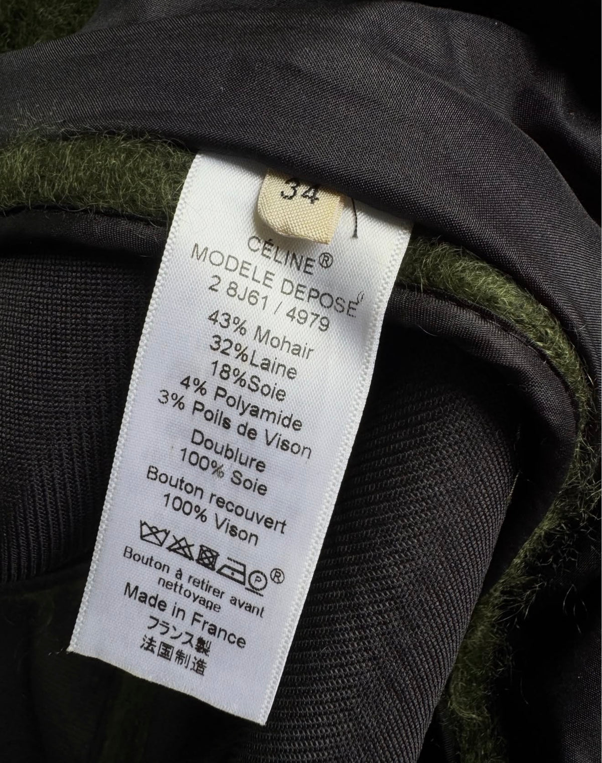 The Mink Detail Ad Campaign Coat