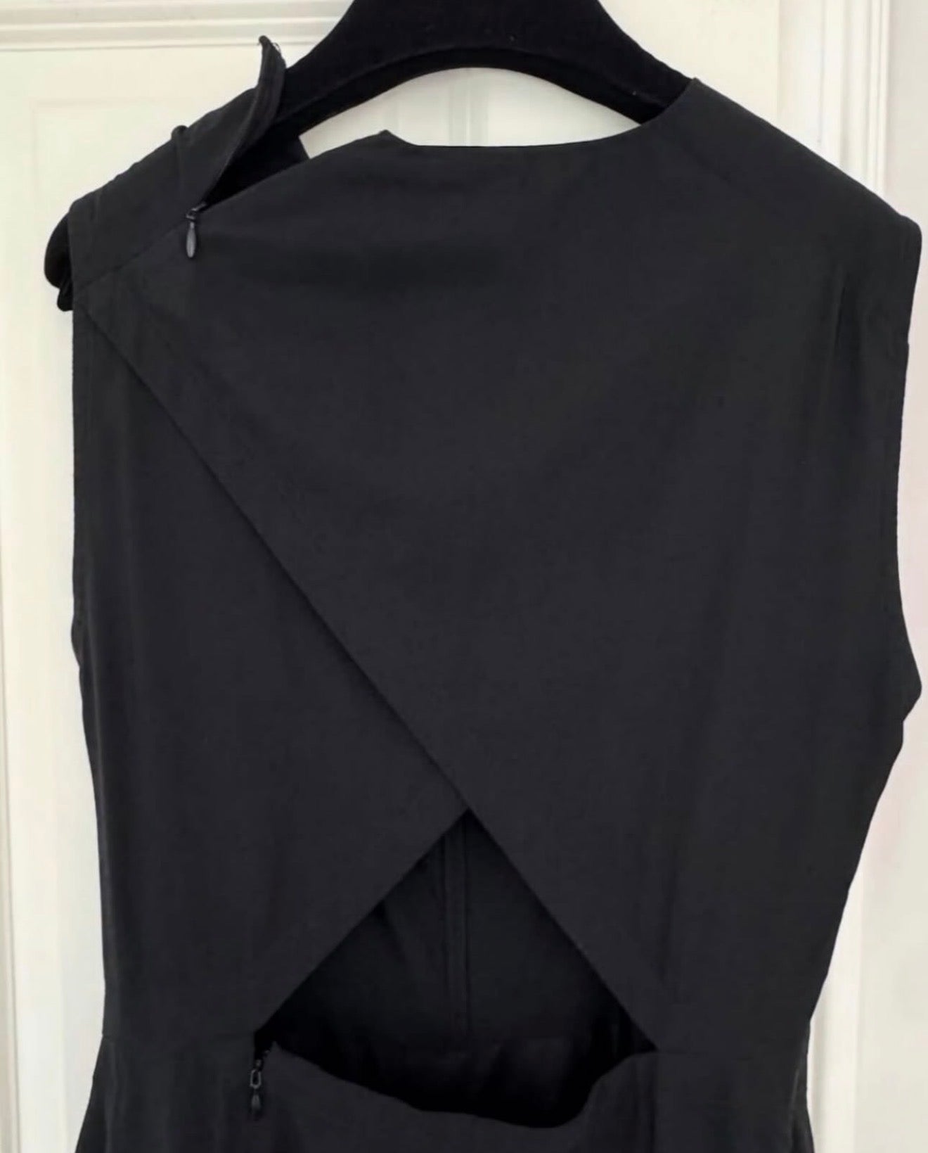 The Black Knotted Dress