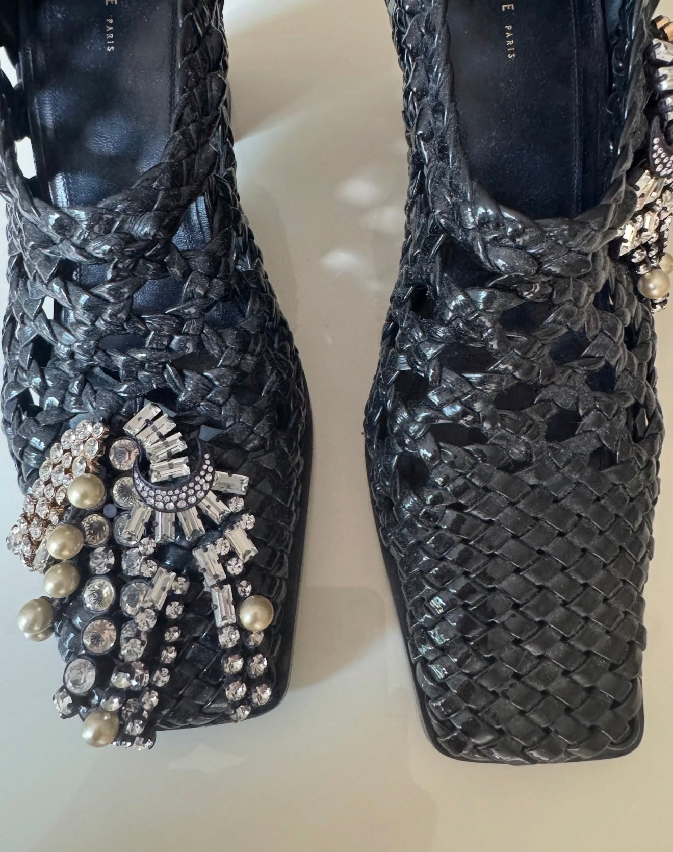 The Crystal & Pearls Jewel Pumps