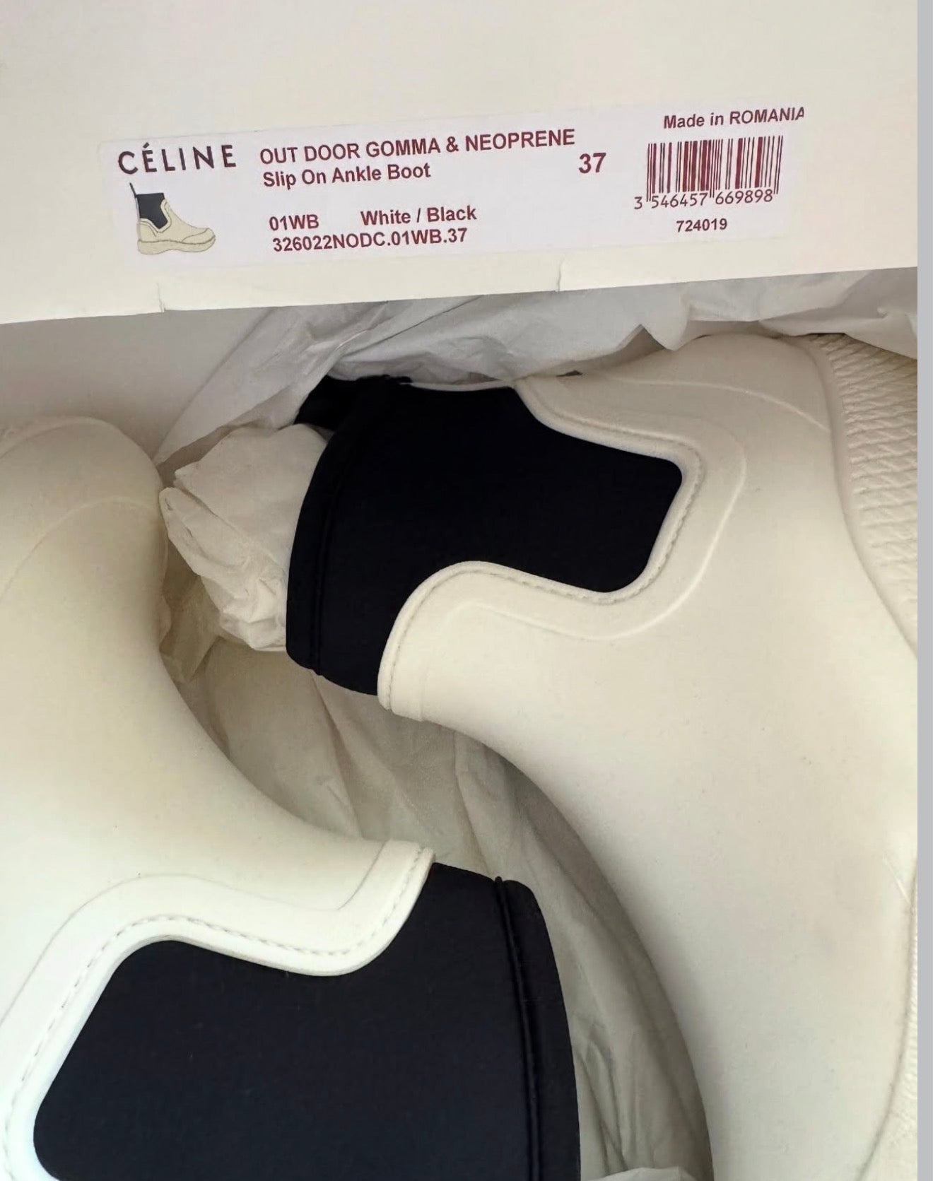The White Rubber Boots