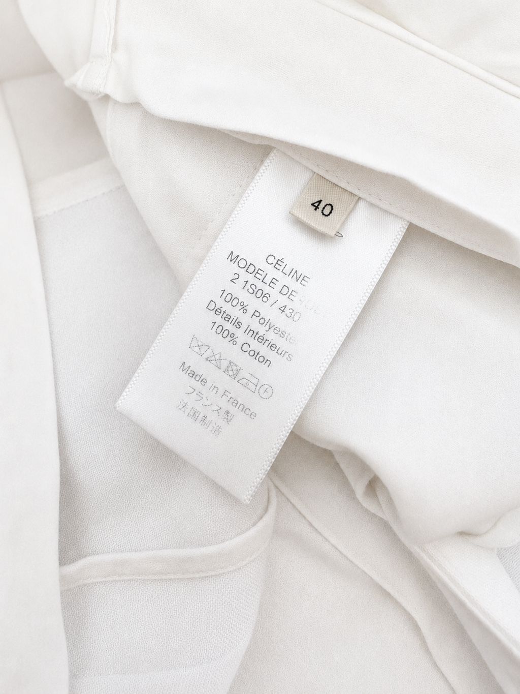 The White Ad Campaign Pants