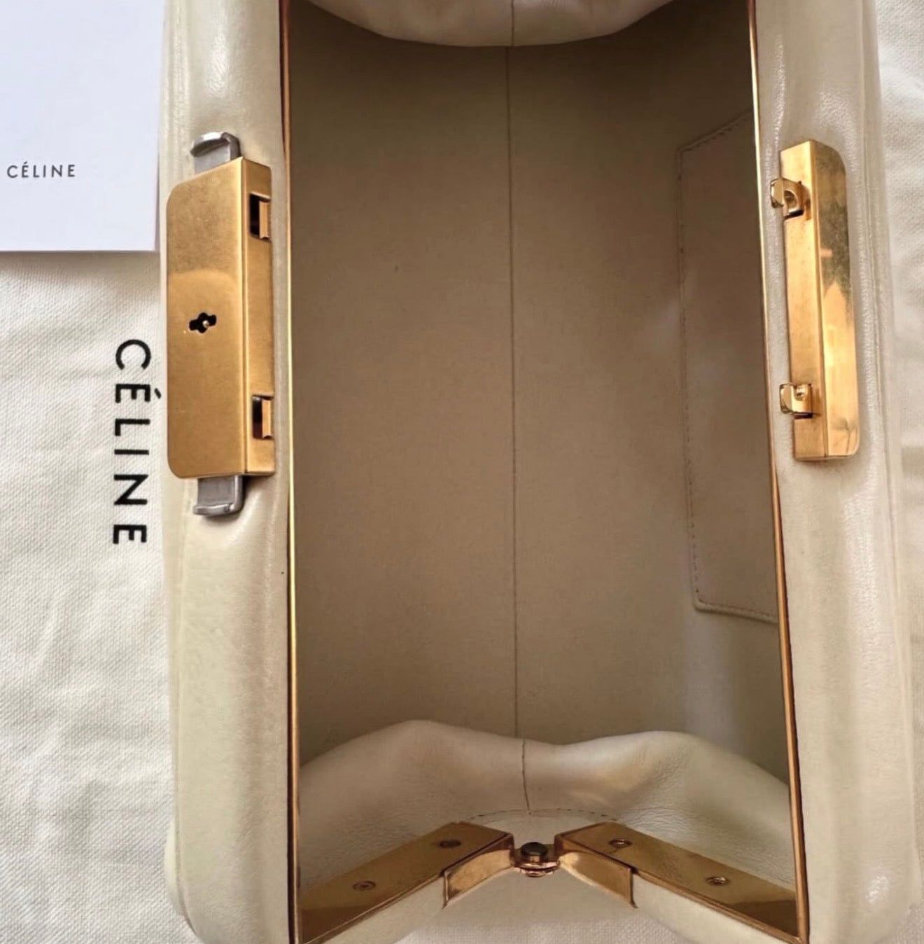The Bridge Lock Chunky Clutch